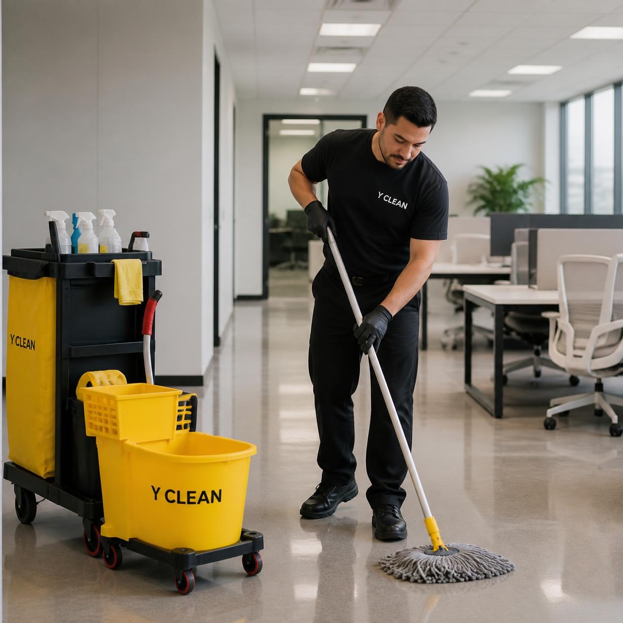 Nettoyage de bureaux et d'espaces d'affaires à Repentigny — Y CLEAN